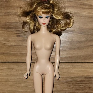 Vintage Barbie 1958-1993 Mattel Malaysia 35 Anniversary Reproduction Nude Doll - Picture 1 of 10