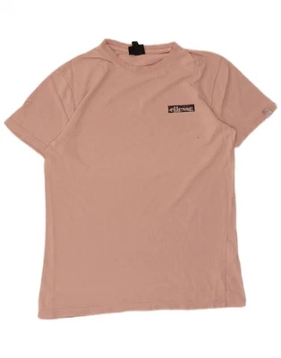 ELLESSE Mens Graphic T-Shirt Top XS Pink Cotton DS18 - Image 1 of 4