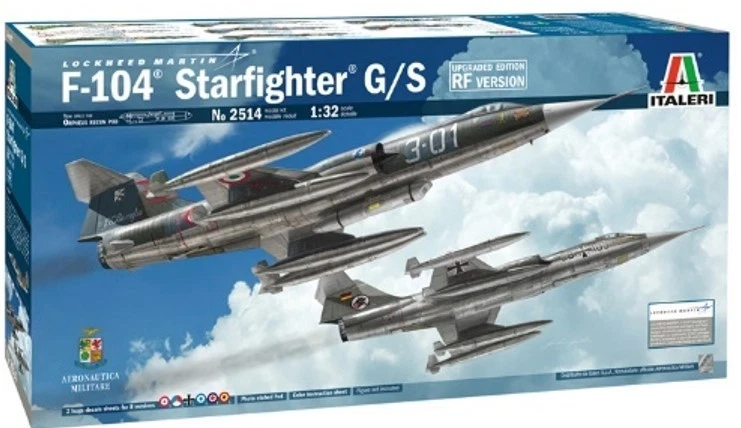 Italeri 1 3 2 F-104g/s - Rf-104g Starfighter / 510002514