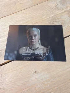 EMMA D´ ARCY signed Foto ca. 10x19cm Autogramm (4381) COA - Picture 1 of 2