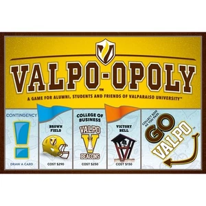 Valpo-Opoly Board Game – University Themed Family Game Night Fun for 2–6 Players - Picture 1 of 5