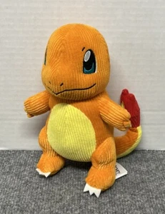 Pokémon Charmander Corduroy 8” Plush By Game Freak 2022 Pokemon - Picture 1 of 5