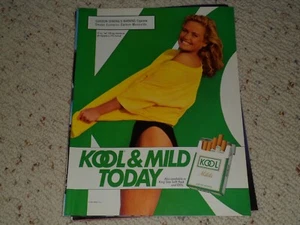 1987 KOOL ZIGARETTEN ANZEIGE / ARTIKEL - Bild 1 von 1