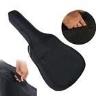 41" Acoustic Guitar Bag Oxford Cloth Black Sturdy 41x12.5x106cm with Side Handle
