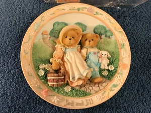 Cherished Teddies Collector Plate Jack & Jill R Friendship Never Tumble MAX4407 - Picture 1 of 8