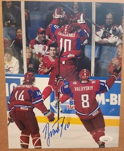 Vladimir Tarasenko Russia Senators Blues Autographed 8x10 JSA - Picture 1 of 2