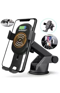 Car Air Vent/Windshield/Dashboard Holder Mount Stand Universal For Cell Phone US - Picture 1 of 7