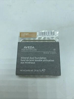 Aveda Inner Light Mineral Dual Foundation .24oz 7g Ginger 08 New Discontinued - Image 1 of 4