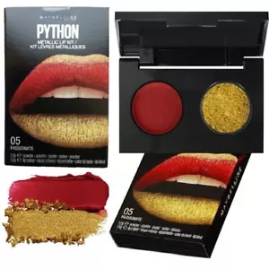 Maybelline Kit Rouge à Lèvres Métalliques Python Rouge à lèvres 05 Passionate - Foto 1 di 5