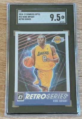 2018-19 Donruss Optic #23 Retro Series Kobe Bryant SGC 9.5  - Image 1 of 2