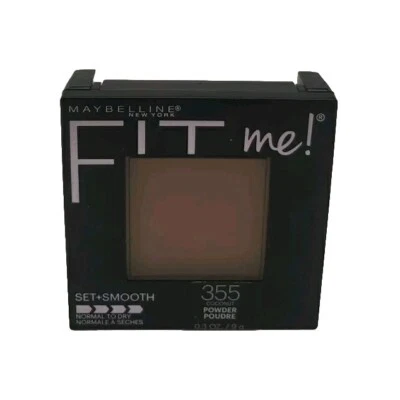 Maybelline Fit Me Set Smooth Pressed Powder Normal Dry Shade 355 Coconut  - Image 1 of 2