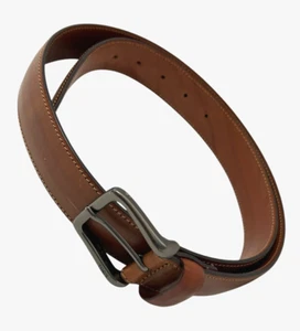 TOD's Herren reichbraun Echtleder Gürtel Größe 95 BA13 HERGESTELLT IN ITALIEN $$$ - Bild 1 von 17