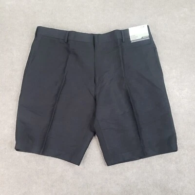 Pantalones Cortos Louis Raphael Para Hombre 40 Negros Informales Ajustados Lino Cómodos A Medida Foto 1 de 4
