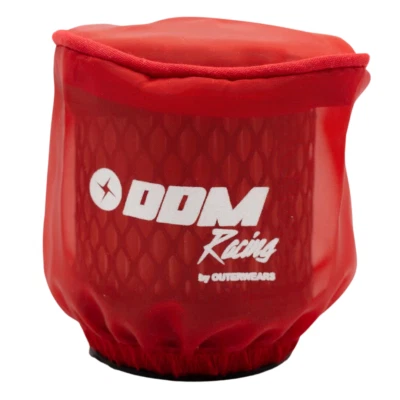 Outerwears Airfilter Pre-Filter with DDM Logo for 2-Stroke RC Engine Red AF270 - Image 1 of 2