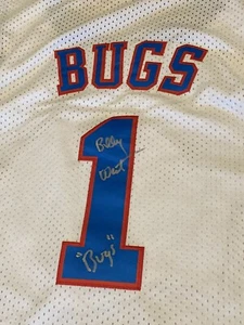 BILLY WEST SIGNIERT BUGS BUNNY SPACE JAM FILM TRIKOT TOON SQUAD - Bild 1 von 5