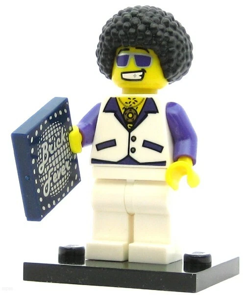 LEGO Minifigures Series 2 Disco Dude (Genuine) - Image 1 of 1