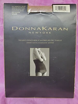 Pantimedias Donna Karan New York Cintura Alta Ajustador Modelador Estilo G39 Talla M Tostado Foto 1 de 4