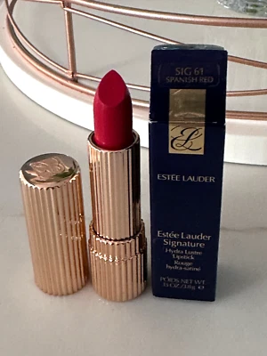Estee Lauder Signature Hydra Lustre Lipstick SPANISH RED - Image 1 of 2
