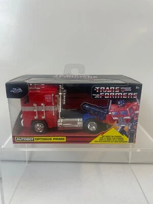 Jada Toys Transformers AutoBot Optimus Prime 1:32 Hollywood Rides New Open Box - Image 1 of 4