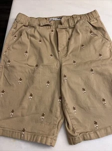Boy’s Tommy Hilfiger Disney Mickey Mouse Uniform Khaki Shorts Size Large 16/18 - Picture 1 of 5