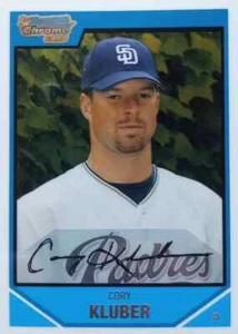 2007 1st Bowman Chrome  #BDPP29 Cory Kluber, Drafts & Prospects - Picture 1 of 2