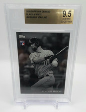 2020 Topps On Demand Black & White /2015 Bubba Starling #60 BGS 9.5 MINT Rookie