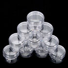 10X Clear Makeup Cosmetic Empty Jar Eyeshadow Face Cream Container Bo_OY