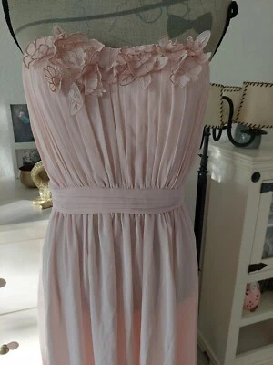 Elegantes Maxikleid von H&M Rosa Gr.44 - Bild 1 von 4