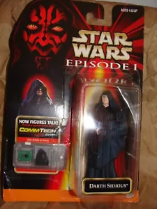 Star Wars Darth Sidious Episode 1 NIP CommTech *NEW* - Picture 1 of 3