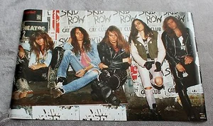 Póster funky heavy glam metal Skid Row II 1989 de Dave Sabo Mark Weiss #3240 EX C8 - Imagen 1 de 1