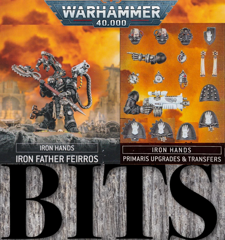 Warhammer 40K Primaris Marines Espaciales IRON PADRE FEIRROS MANO DE HIERRO ACTUALIZACIÓN Bit Foto 1 de 1