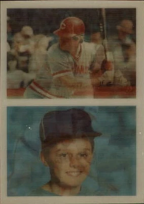 1986 Sportflics #182 Nolan Ryan Pete Rose Rod Carew Tom Seaver Phil Niekro - Image 1 of 2