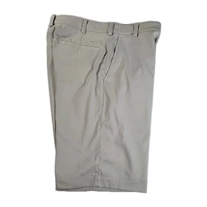 Nike Shorts Mens 28 BEIGE Tour Performance DRI-FIT LOGO - Picture 1 of 10