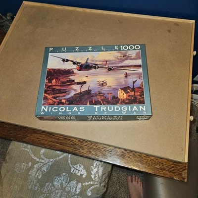 Rompecabezas Nicolas Trudgian Wings of War Safe Haven Fink & Company 1000 piezas Foto 1 de 4