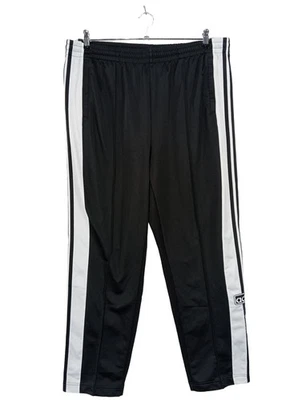 ADIDAS Pantalón deportivo Mujeres Pantalón Talla EU 46 negro-blanco look casual - Imagen 1 de 4
