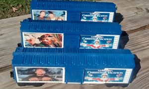 O gauge Christmas Vacation scale train 3 boxcar set National Lampoons lot eddie - Picture 1 of 11