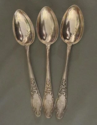 3 CUCHARAS PARA SERVIR ALEMANAS ANTIGUAS/DE COLECCIÓN DB 100 Foto 1 de 4