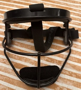 RIP-IT Defense Pro Youth Softball Face Mask Black Protective Face Shield Guard - Picture 1 of 10