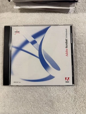 Adobe Acrobat Standard 7.0 for Windows & Windows XP w/Serial Number - Image 1 of 2