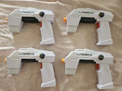 Laser X Blaster-to-Blaster Ultra 4-Pack  Wireless Laser Tag I On Amazon For $51 - Image 1 of 4