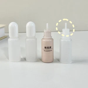 10pcs Refillable Dropper Bottles Liquid Foundation Plastic Makeup Bottles - Picture 1 of 16