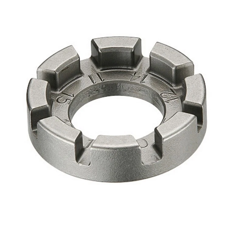 tiraraggi ciclo 8 facce nero ICETOOLZ bici ruote - Immagine 1 di 1