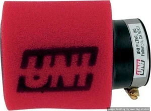 Uni Universal Clamp-On Dual Layer Pod Air Filter Angled 1-3/4" ID x 4" L NEW - Picture 1 of 10