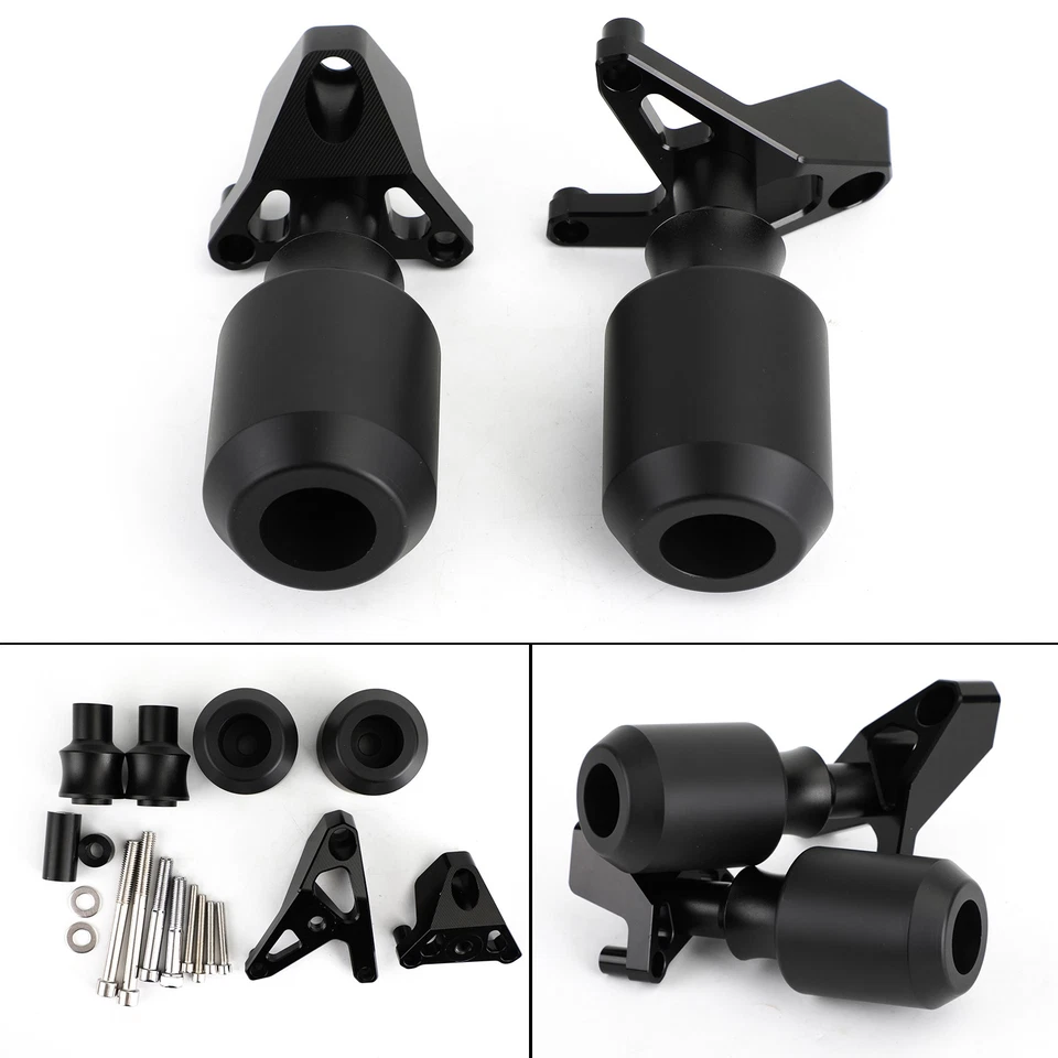 CNC Black Frame Slider Anti Crash Pad Fit for Honda CB CBR 650R 19-20 650F A1 - Imagem 1 de 4