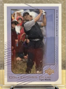 2002 Upper Deck Tiger Woods #PGA1 Collectors Club Exclusive - Picture 1 of 2