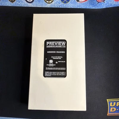 Wedding Crashers VHS 2005 Rare Promotional Preview Screener - Image 1 of 2