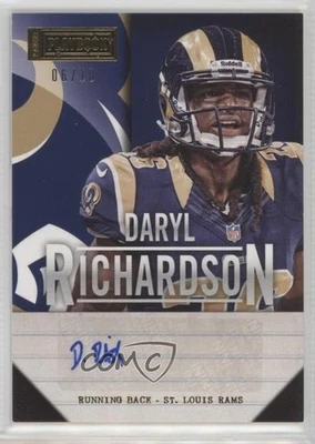 2013 Panini Playbook Signatures Gold /10 Daryl Richardson #75 Auto - Image 1 of 2