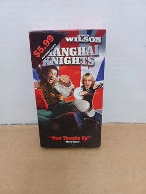 Shanghai Knights VHS 2003 Action / Adventure Jackie Chan Owen Wilson Fann Wong - Image 1 of 4