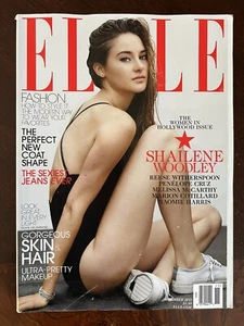 ELLE Fashion Magazine November 2013 SHAILENE WOODLEY Reese Witherspoon - Picture 1 of 1