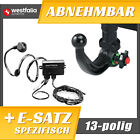 Trailer clutch abn. + ES 13p spec for Opel Zafira Life from 19 with front WESTPHALIA